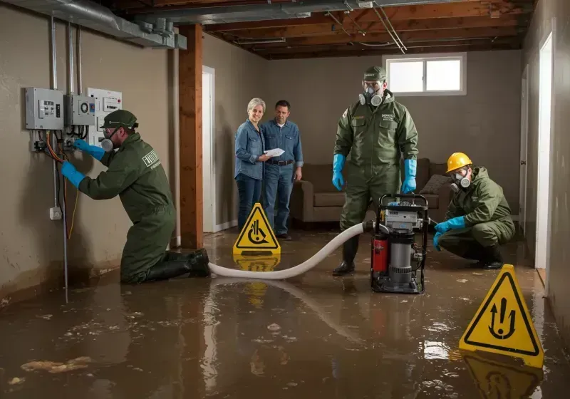 Emergency Response and Safety Protocol process in Pueblito del Rio, PR